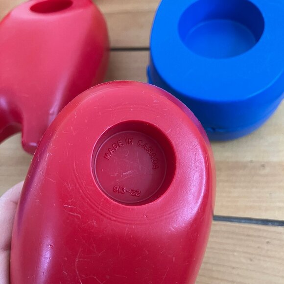 Tupperware Zoo It Yourself Dog Elephant Mix Match Toys Vintage Tuppertoy Canada - Picture 13 of 13